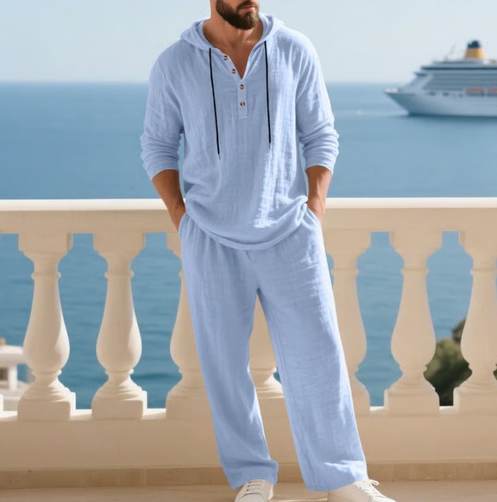 Philippe™ | Men's Comfortable 2-Piece Linen Set