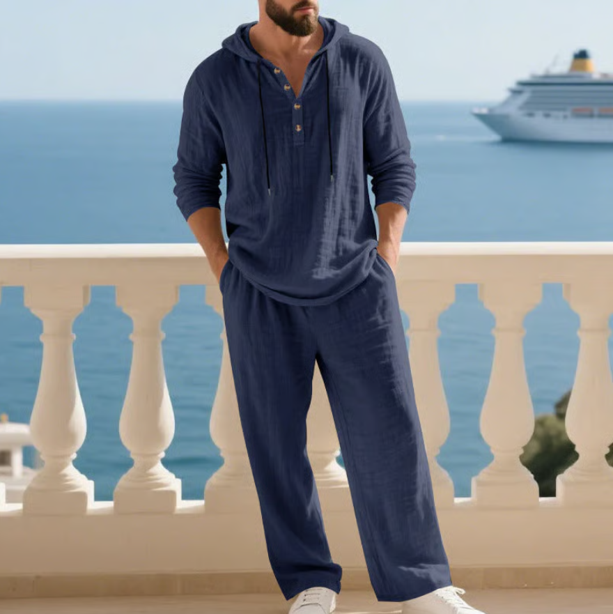 Philippe™ | Men's Comfortable 2-Piece Linen Set