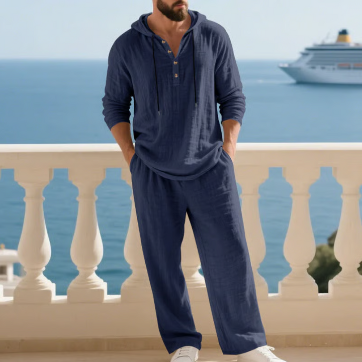 Philippe™ | Men's Comfortable 2-Piece Linen Set