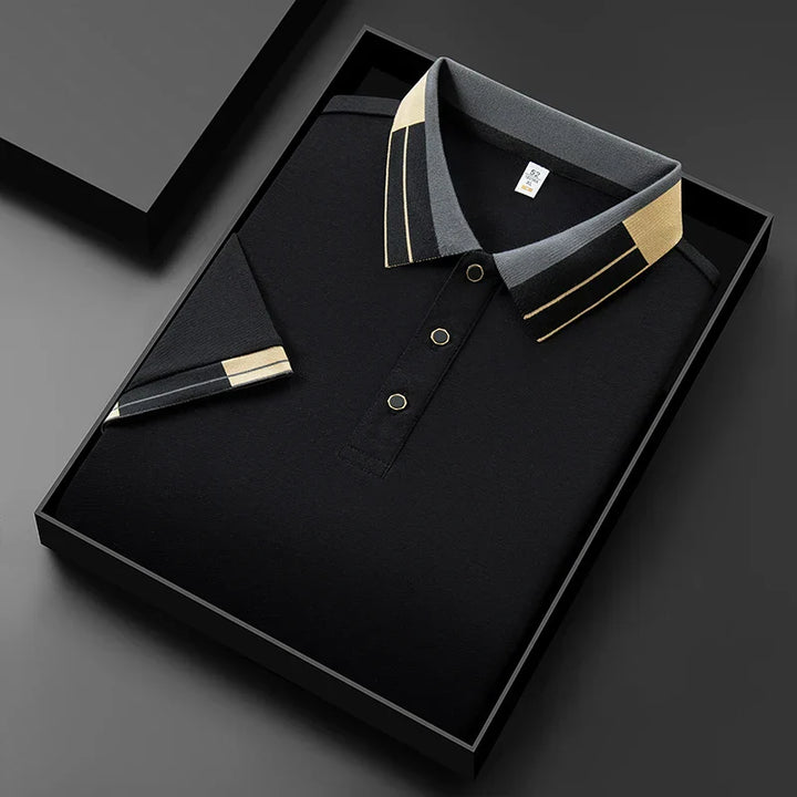 Mode Lumiere™ | Polo with contrast trim