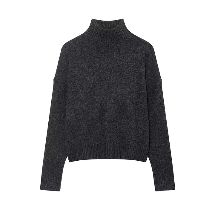 Women elegant soft knitted top women
