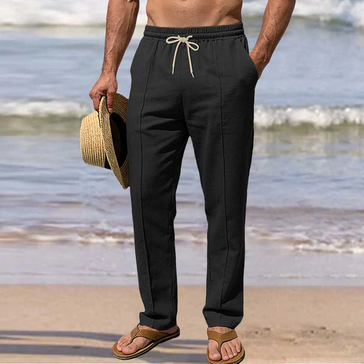 Jean and Marcel™ | Lightweight Elastic Waist Summer Trousers