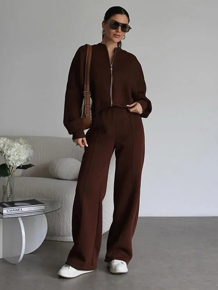 Women's Sweatshirt and Pants Set