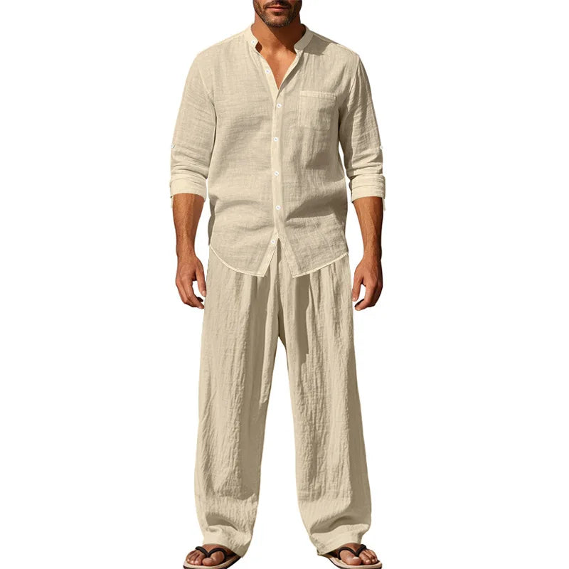 Jean and Marcel™ | Comfortable Linen Set for Men