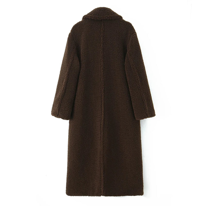 Women's Brown Teddy Bear Coat