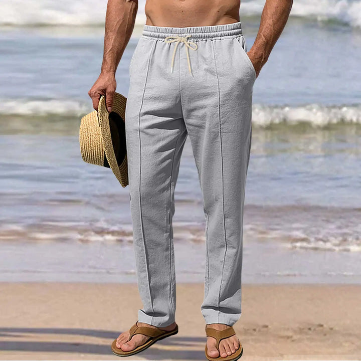 Jean and Marcel™ | Lightweight Elastic Waist Summer Trousers
