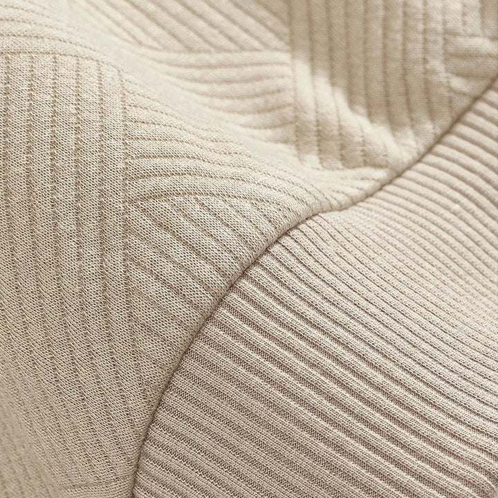 Men's zip-neck sweater with an elegant look and modern comfort