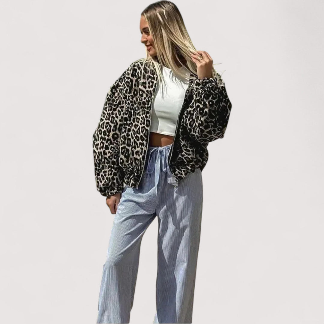 Mode Lumiére™| Wild Nomad Bomber Jacket