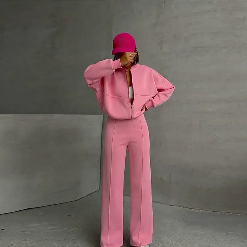 Women's Sweatshirt and Pants Set