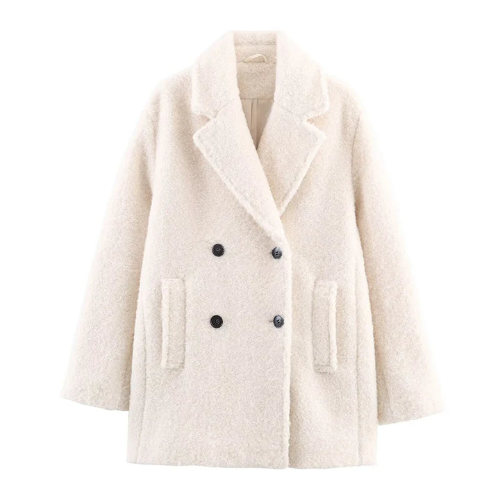 Structured Elegant Coat for a Chic Everyday Women's Style