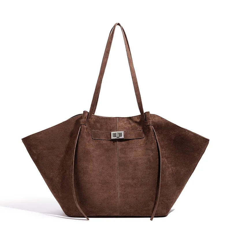 Women's Large Capacity Trapezoid Handbags