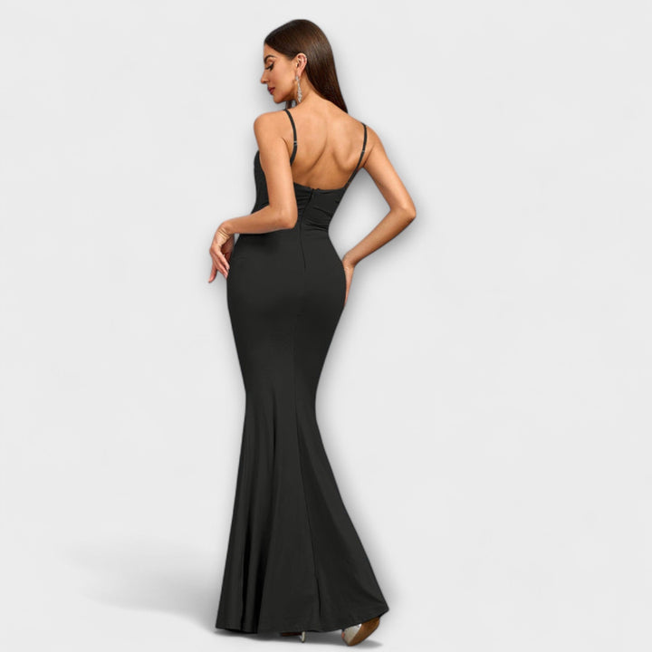 Mode Lumiére™ Callie - Elegant Ruffled Dress