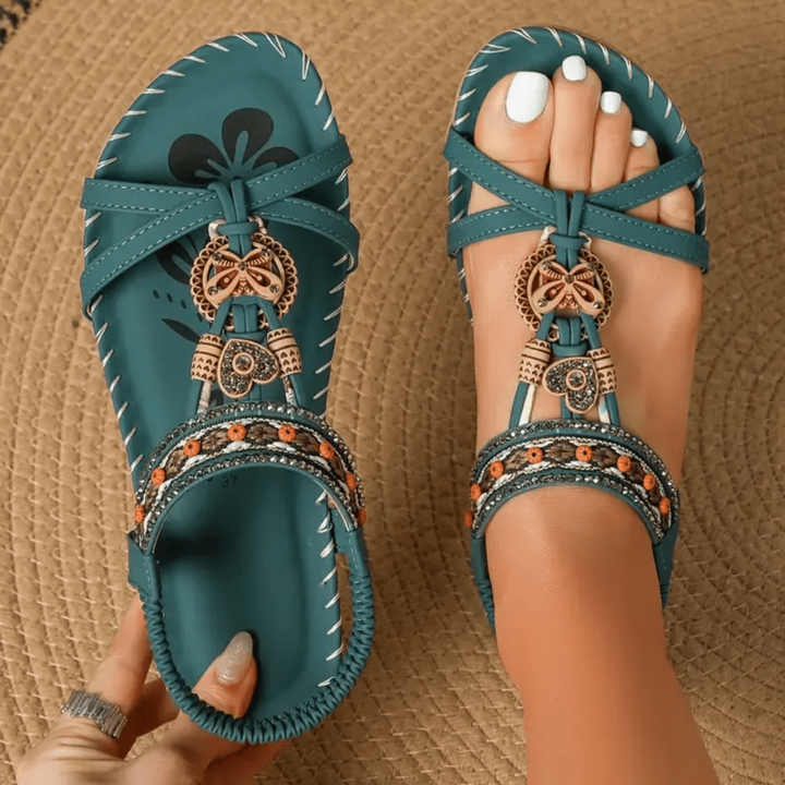 Mode Lumiére™ | Margot Comfortable Bohemian Sandals