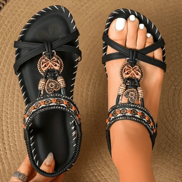 Mode Lumiére™ | Margot Comfortable Bohemian Sandals