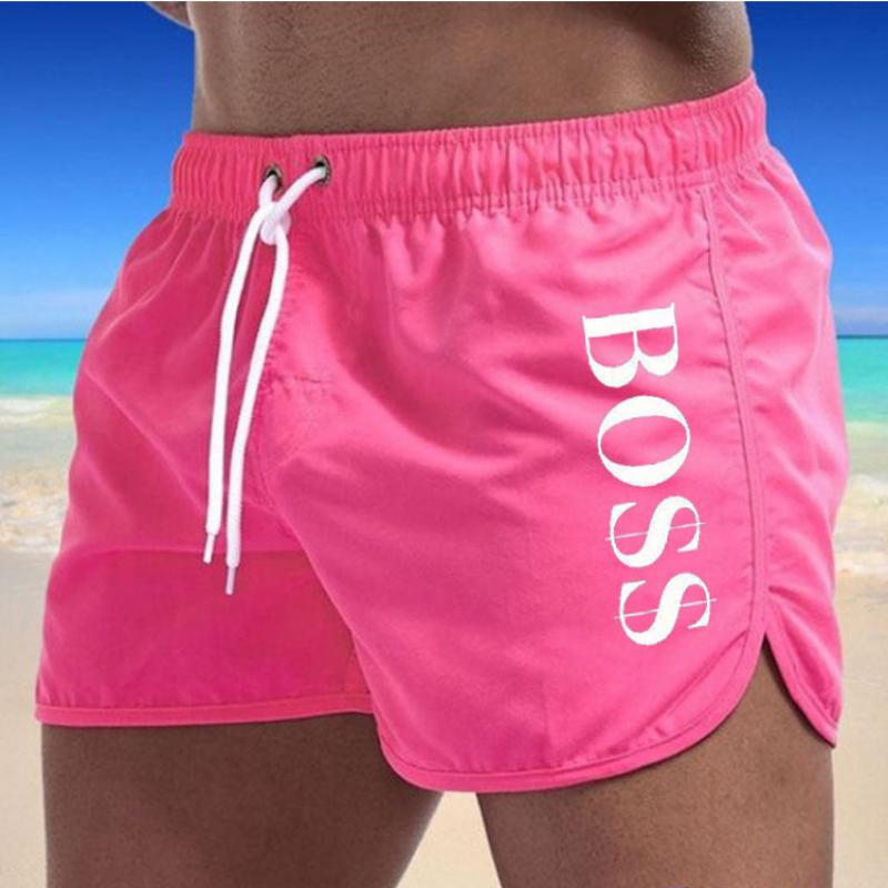 Mode Lumiére™ | Stylish Boss Swim Shorts