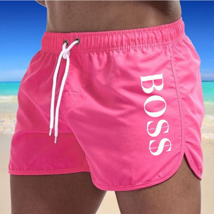 Mode Lumiére™ | Stylish Boss Swim Shorts