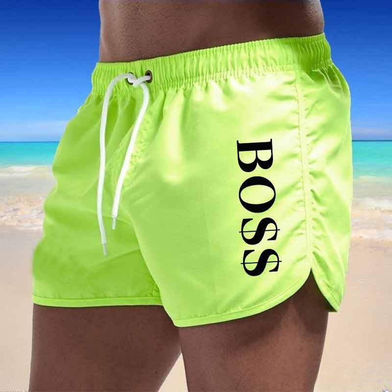 Mode Lumiére™ | Stylish Boss Swim Shorts