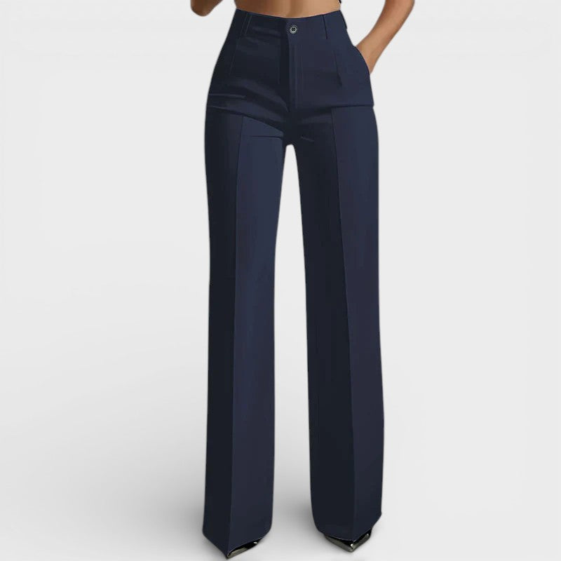 Light Mode | Flattering high-waisted trousers