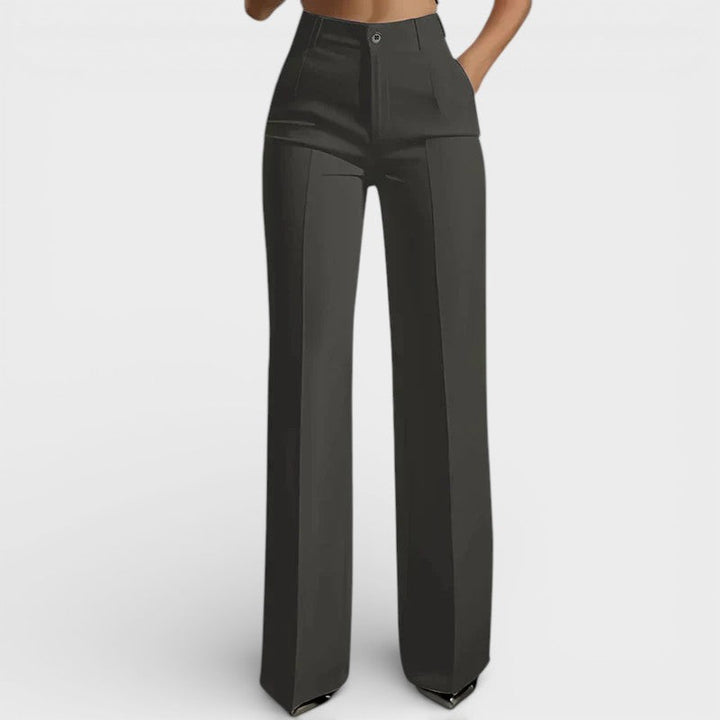 Light Mode | Flattering high-waisted trousers