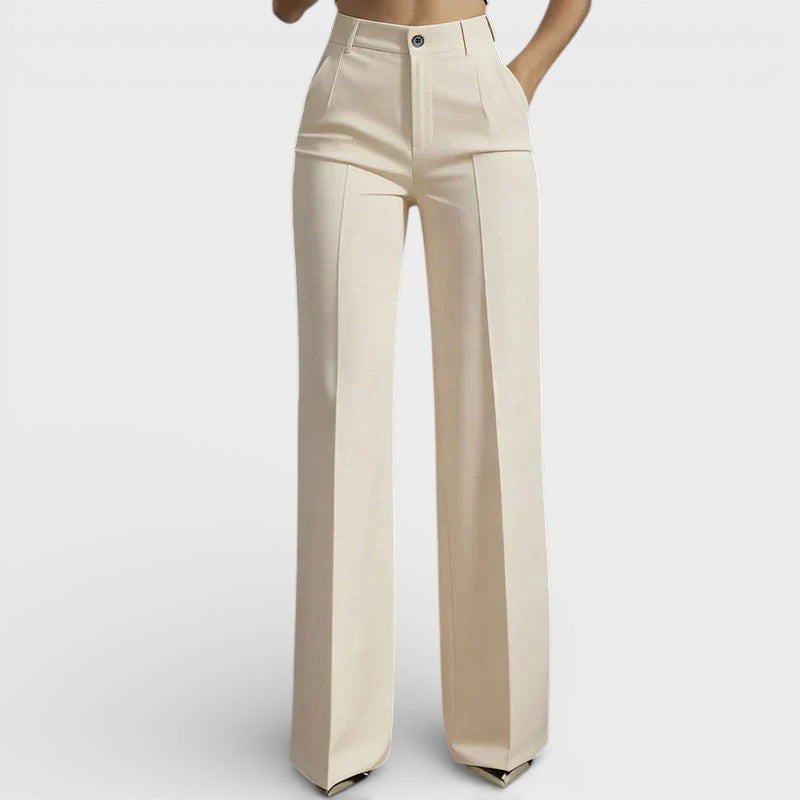 Light Mode | Flattering high-waisted trousers