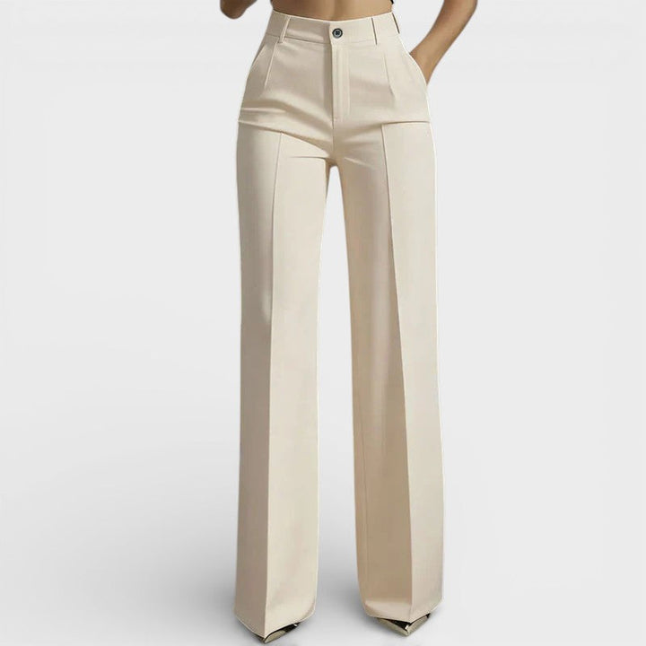 Light Mode | Flattering high-waisted trousers