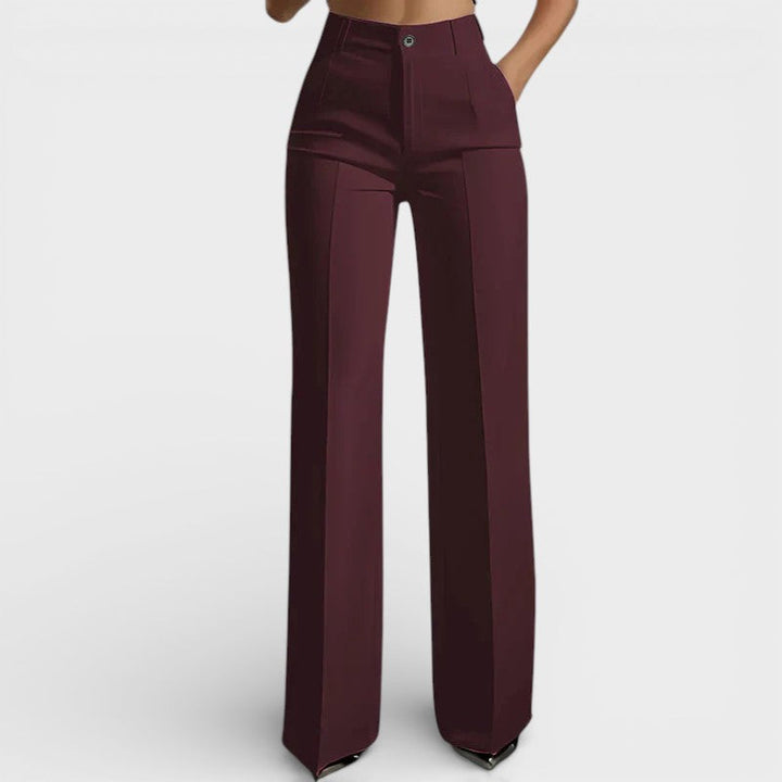 Light Mode | Flattering high-waisted trousers