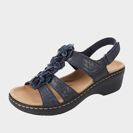 Mode Lumiére™ Orthopedic Bordo Sandals