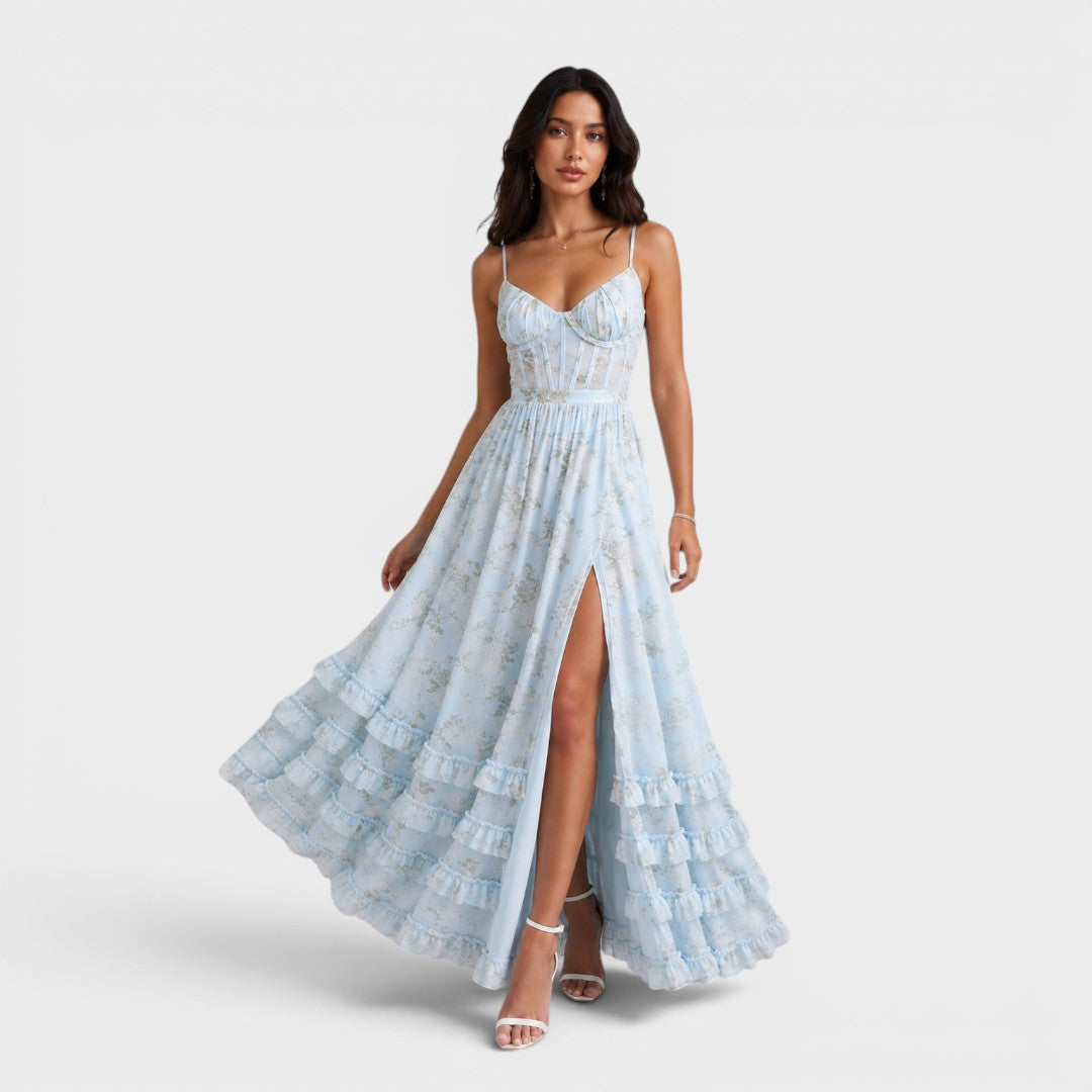 Violet | Elegant flowy dress