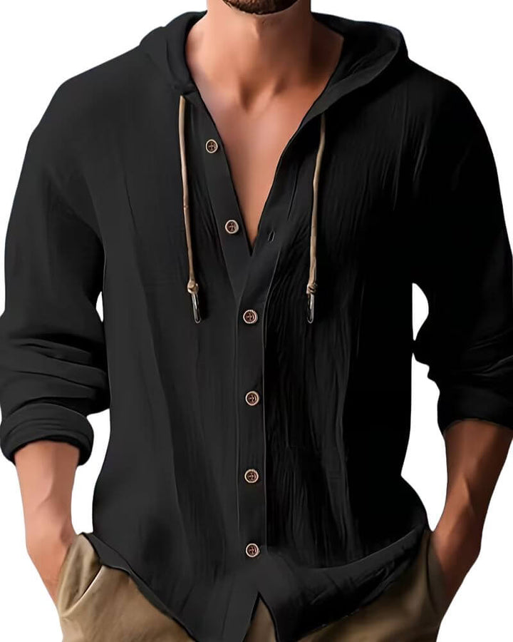 Lumiére™ Fashion | Long Sleeve Hooded T-Shirt