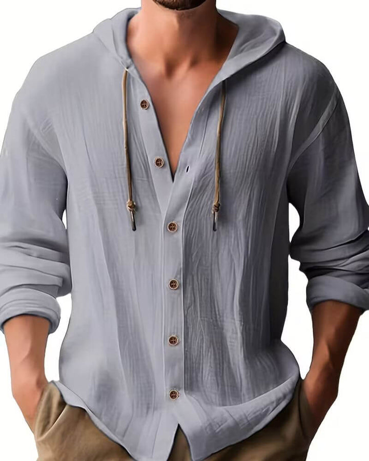 Lumiére™ Fashion | Long Sleeve Hooded T-Shirt