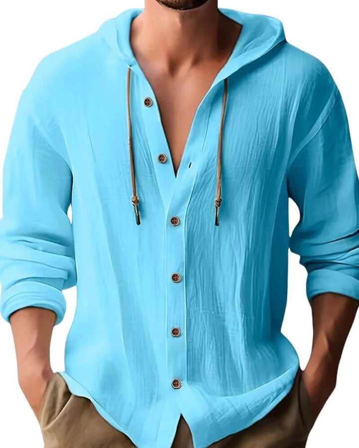 Lumiére™ Fashion | Long Sleeve Hooded T-Shirt