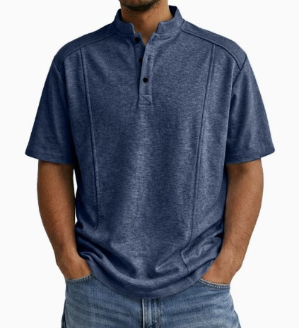 Lumiére™ Fashion | Timeless Men's Button-Down Shirt