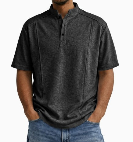 Lumiére™ Fashion | Timeless Men's Button-Down Shirt