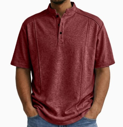 Lumiére™ Fashion | Timeless Men's Button-Down Shirt
