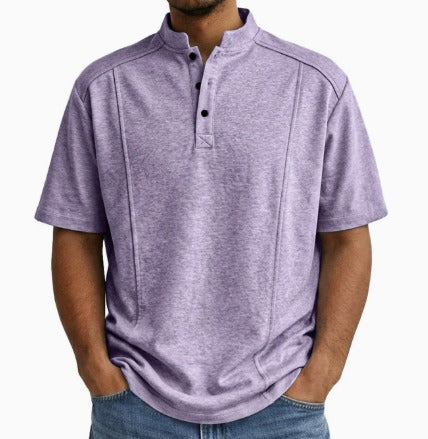 Lumiére™ Fashion | Timeless Men's Button-Down Shirt