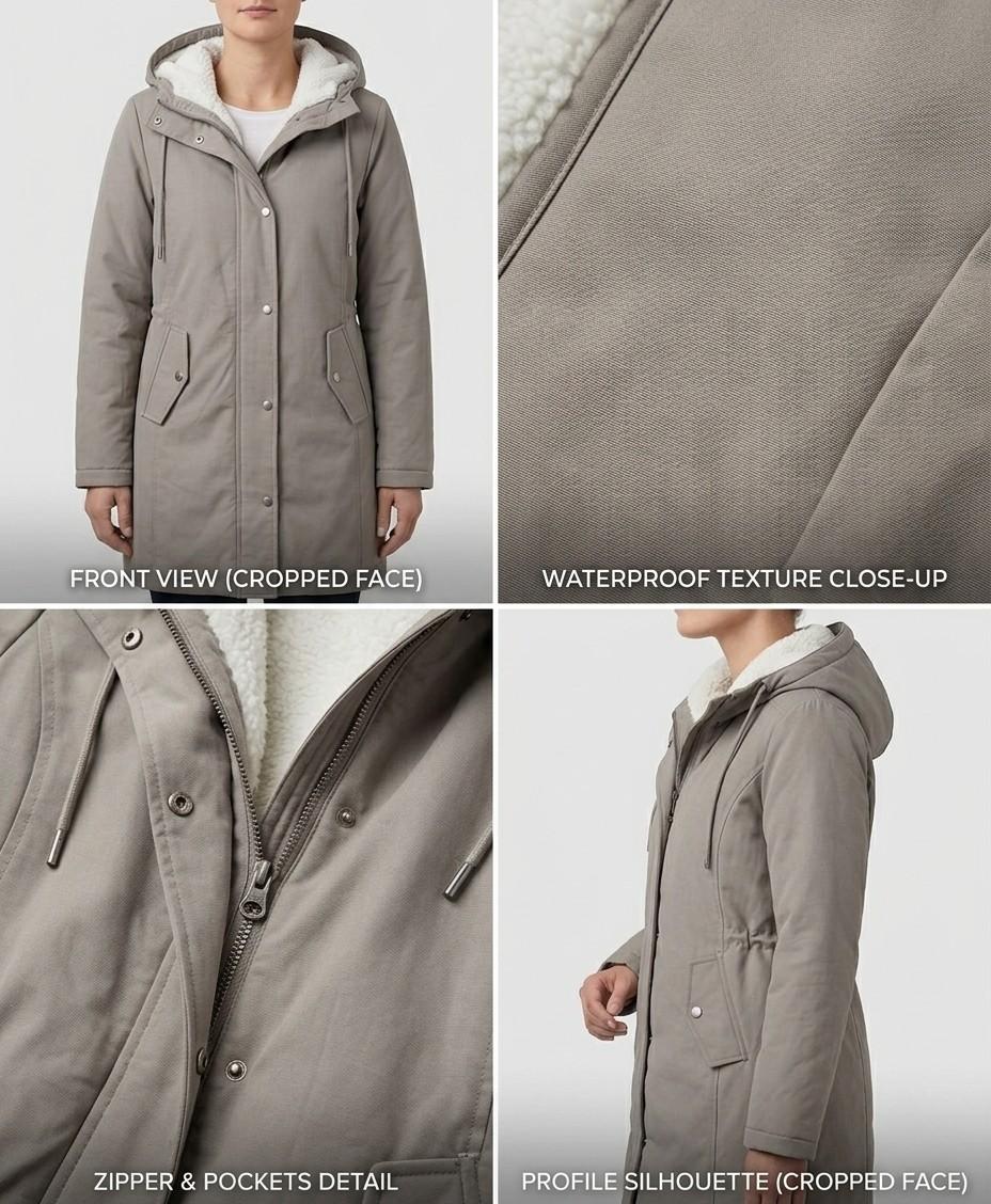 MOREAU LYON | WOMEN'S FLEECE-LINED WINTER PARKA