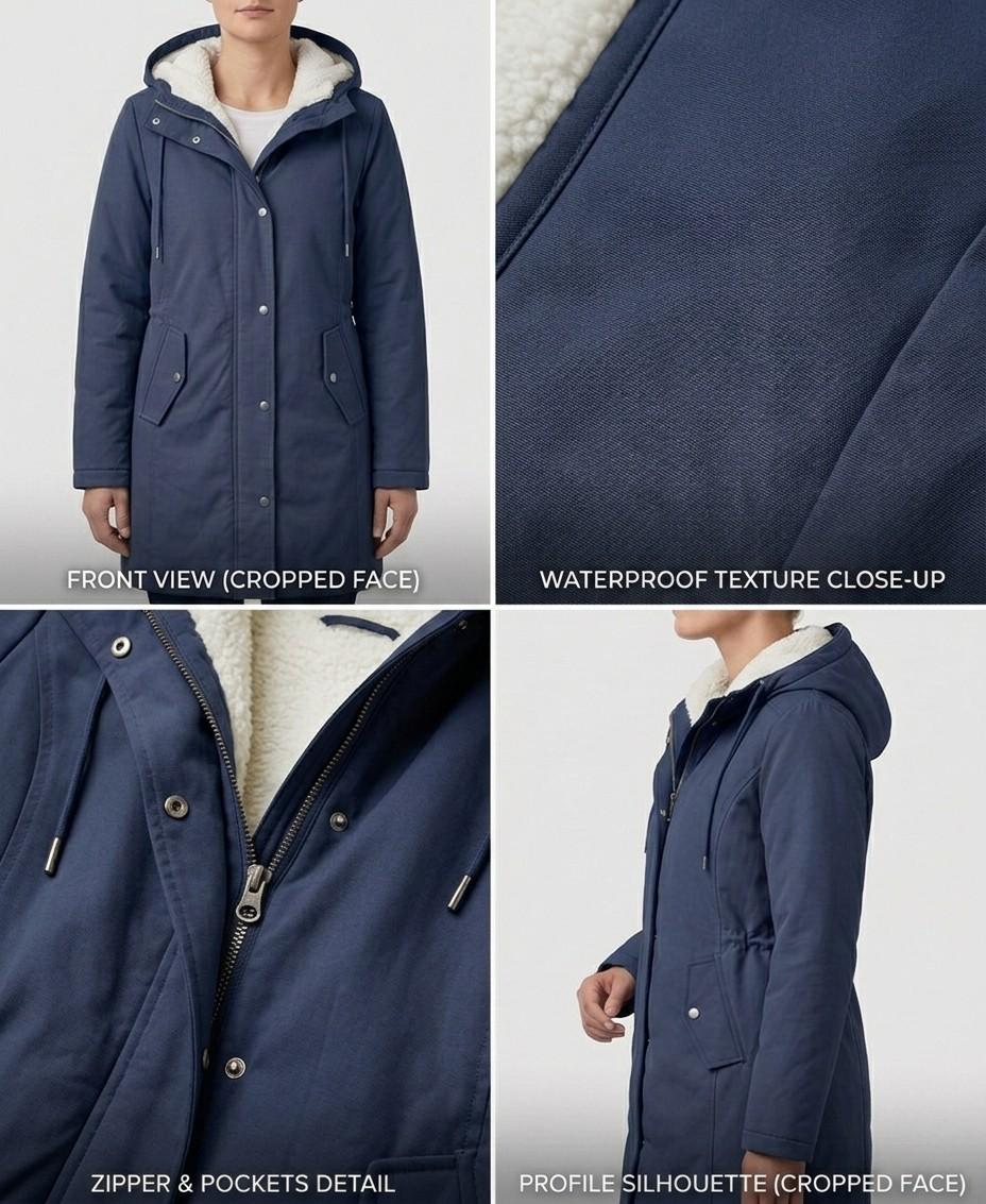 MOREAU LYON | WOMEN'S FLEECE-LINED WINTER PARKA