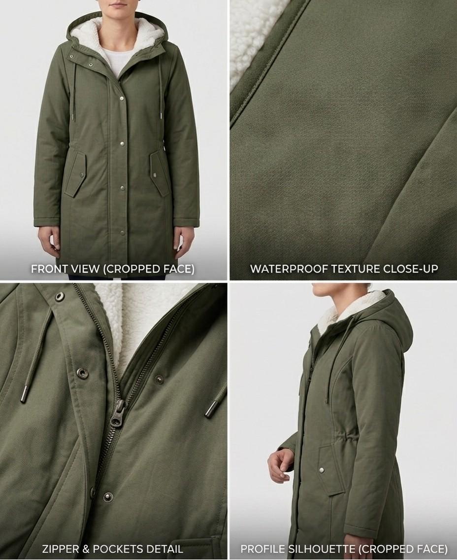 MOREAU LYON | WOMEN'S FLEECE-LINED WINTER PARKA
