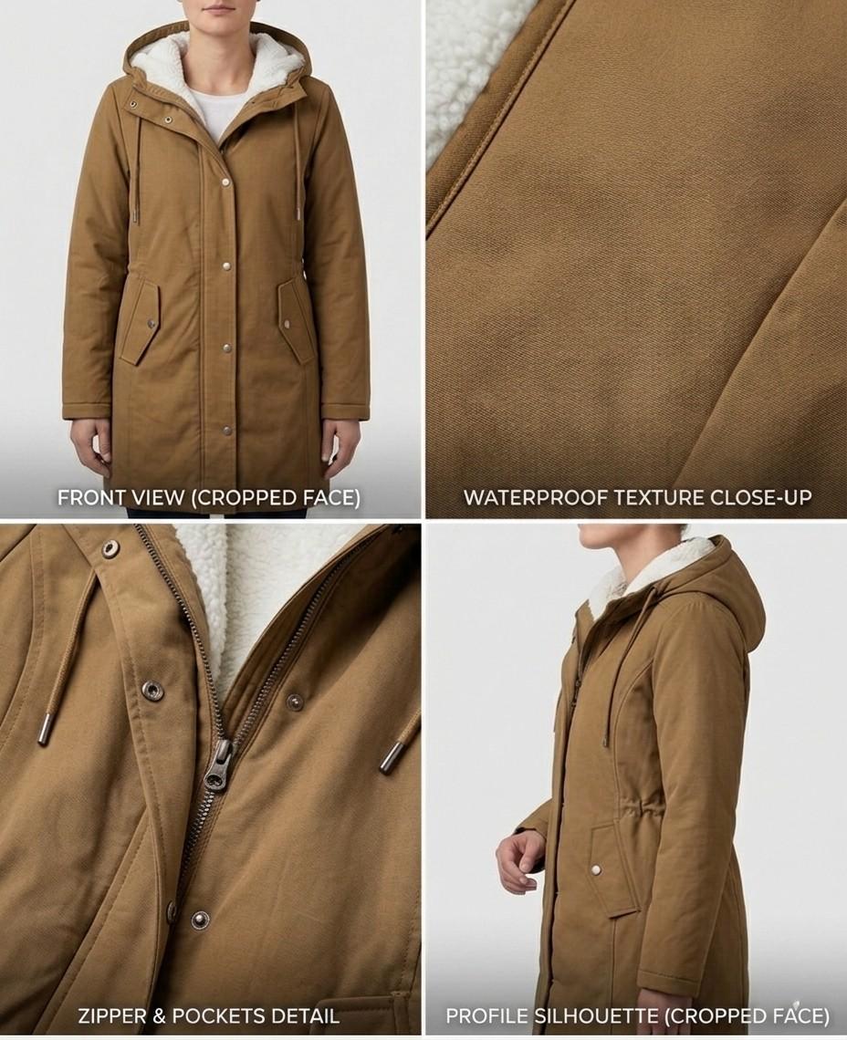 MOREAU LYON | WOMEN'S FLEECE-LINED WINTER PARKA