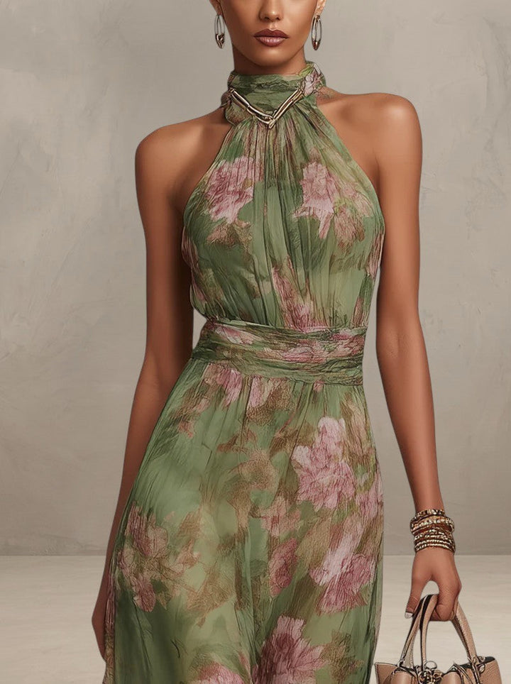 Light Mode | ELEGANT FLORAL SUMMER DRESS