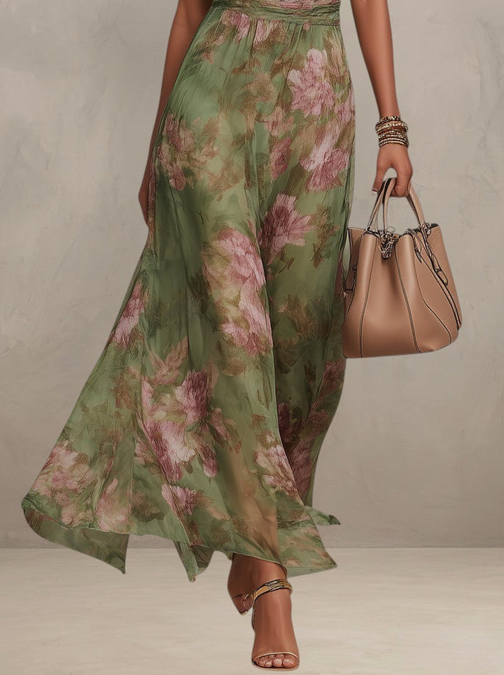Light Mode | ELEGANT FLORAL SUMMER DRESS
