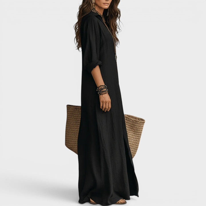 Amelie | Button-down maxi dress