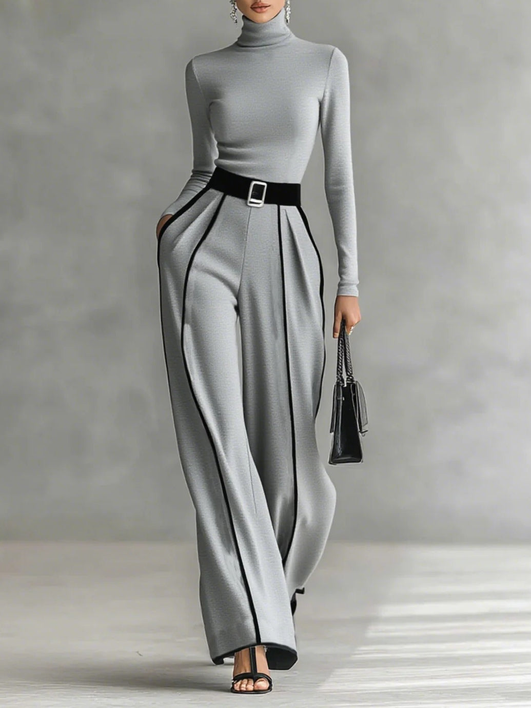 Renata | Elegant Two-Piece Wide-Leg Set
