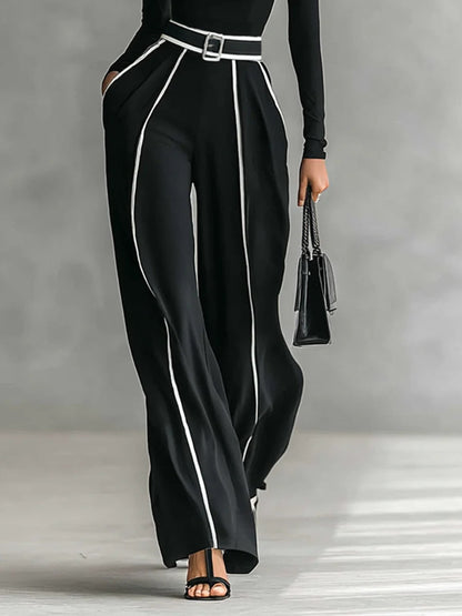 Renata | Elegant Two-Piece Wide-Leg Set