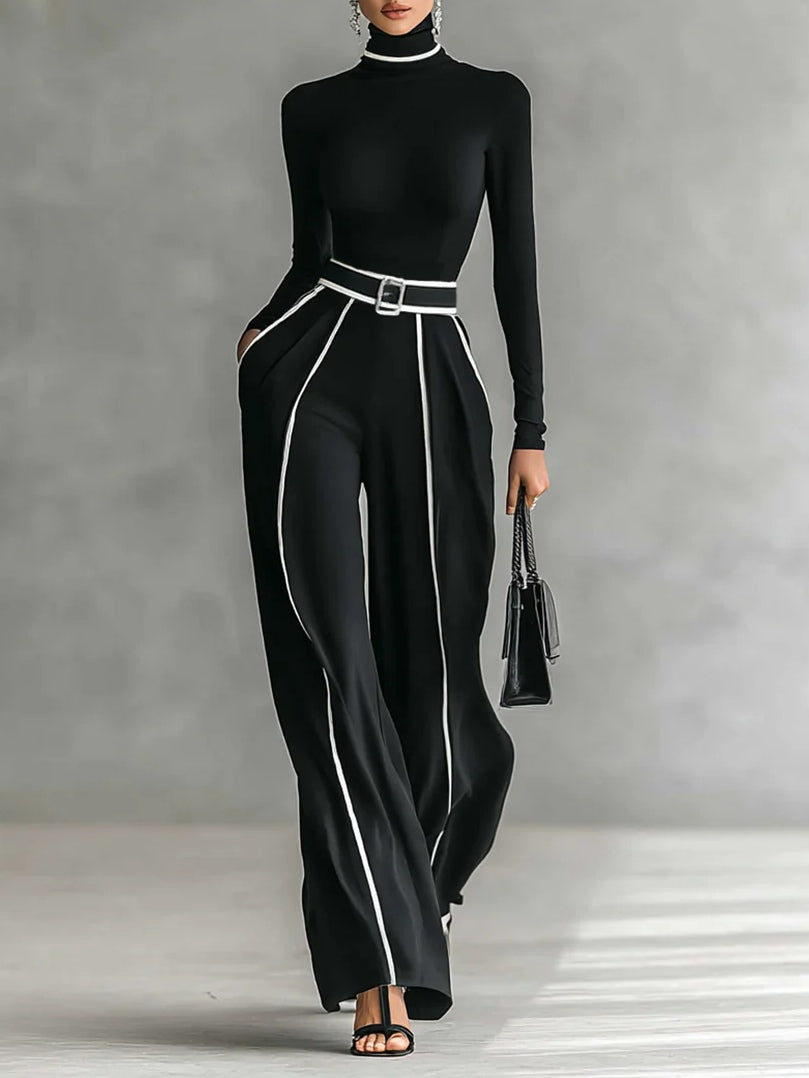 Renata | Elegant Two-Piece Wide-Leg Set