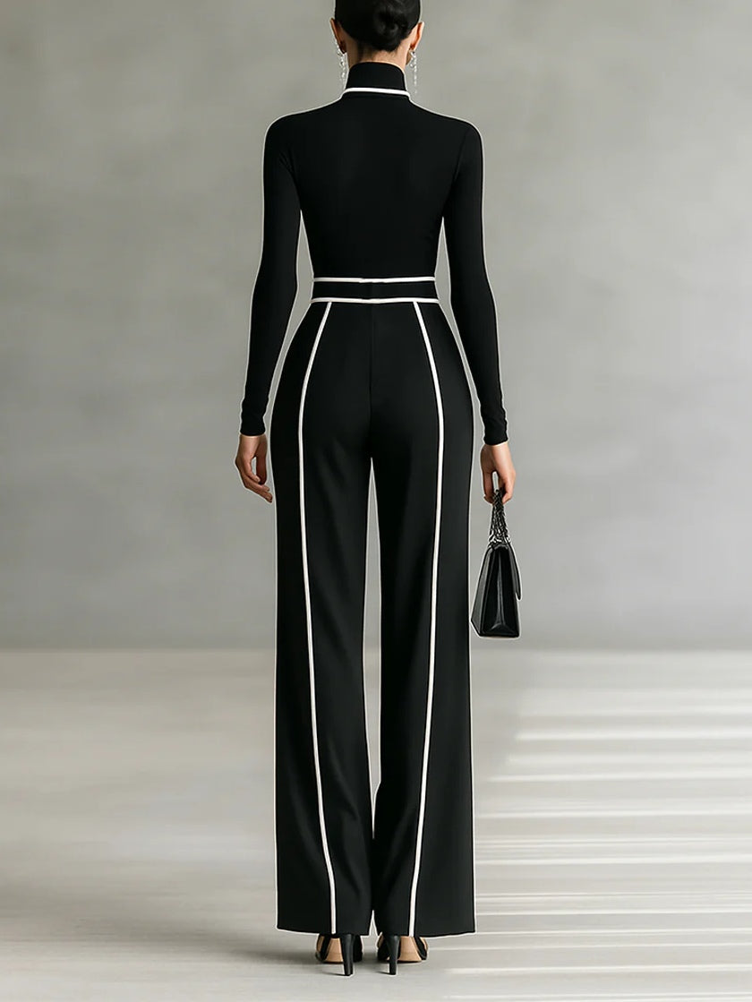 Renata | Elegant Two-Piece Wide-Leg Set