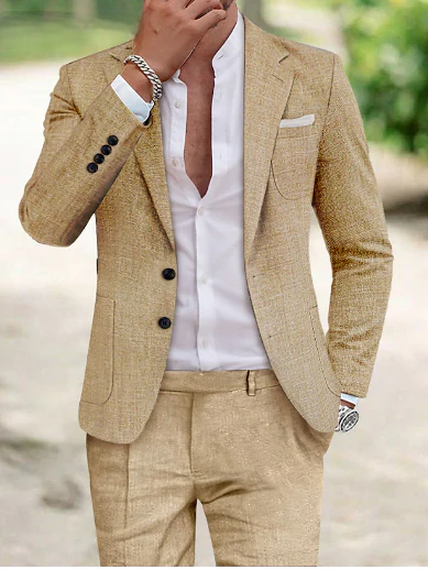 Mode Lumiére™| Casual wedding attire for male guests