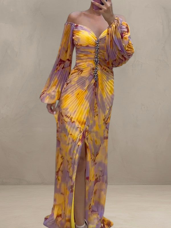 Light Fashion| ELEGANT V-NECK DRESS