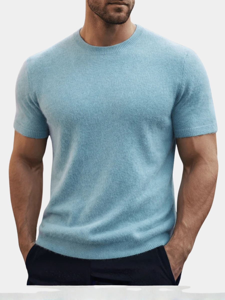 LAURENT MONACO | MEN'S REFINED KNIT T-SHIRT