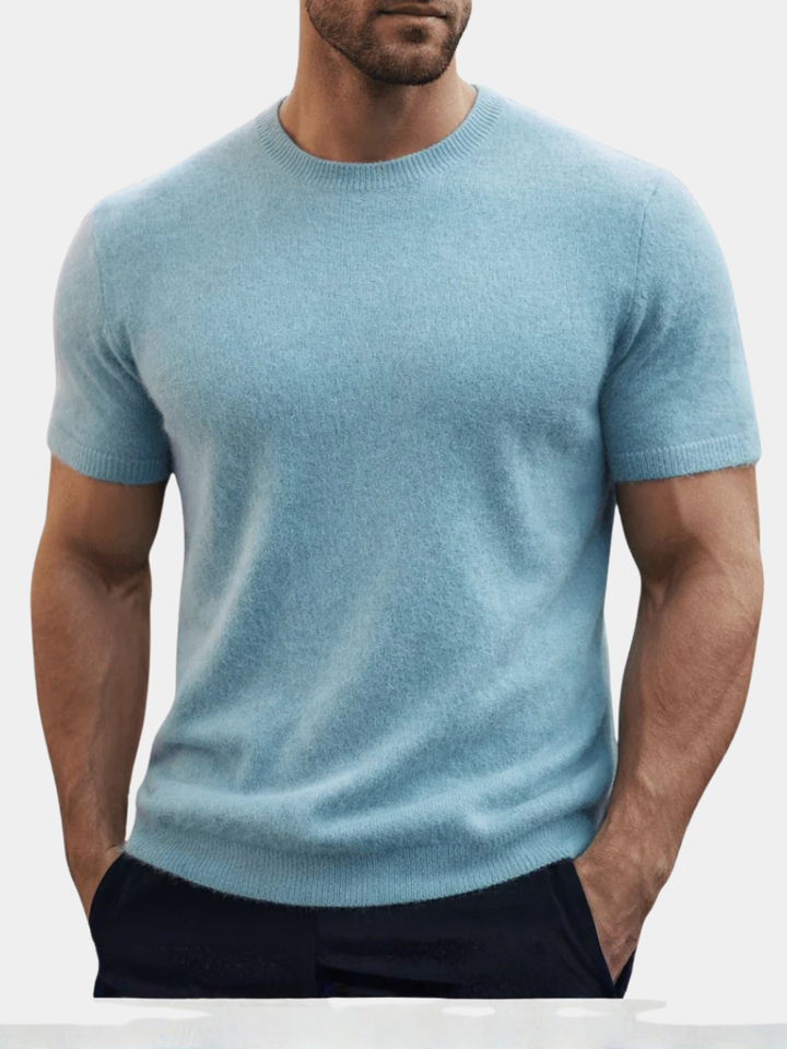 LAURENT MONACO | MEN'S REFINED KNIT T-SHIRT